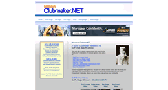 Desktop Screenshot of clubmaker.net