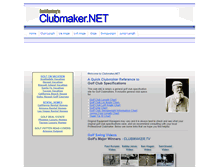 Tablet Screenshot of clubmaker.net